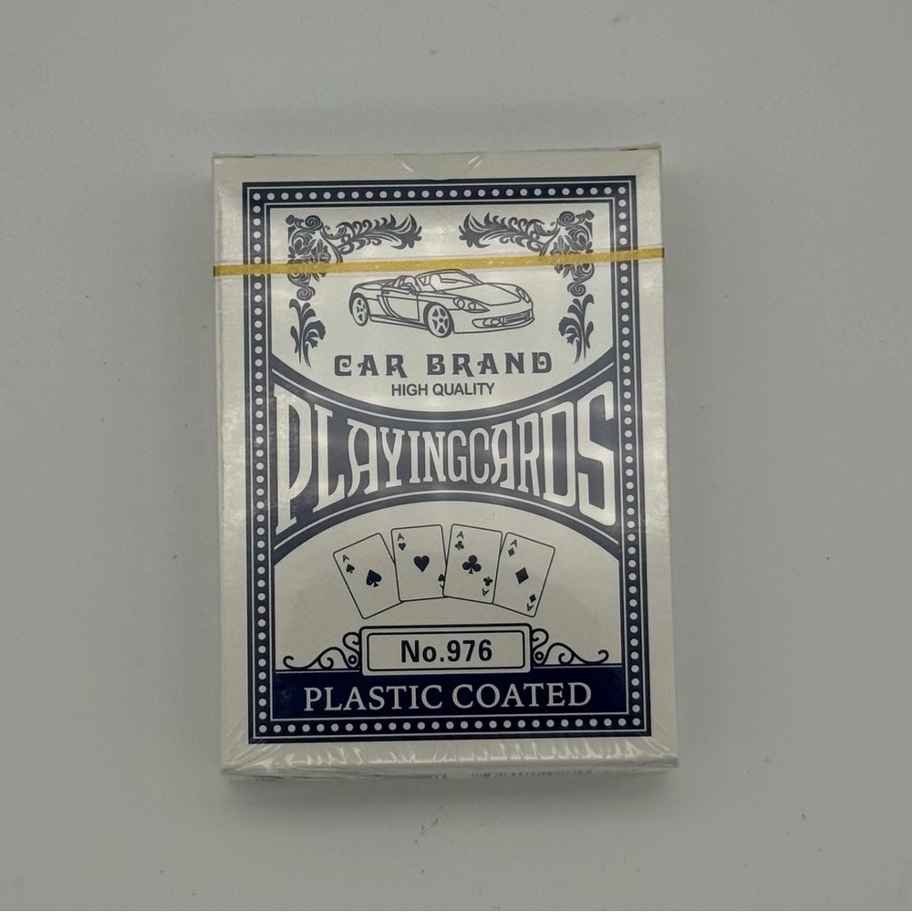 Car Brand High Quality Playing Cards